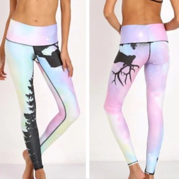Teeki Northern Lights leggings - Small - Picture 1 of 11